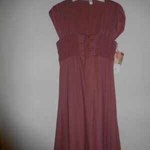 Maxi dress- brownish pink